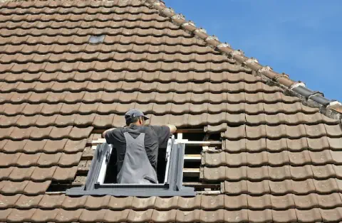 Pose de velux - Langlade